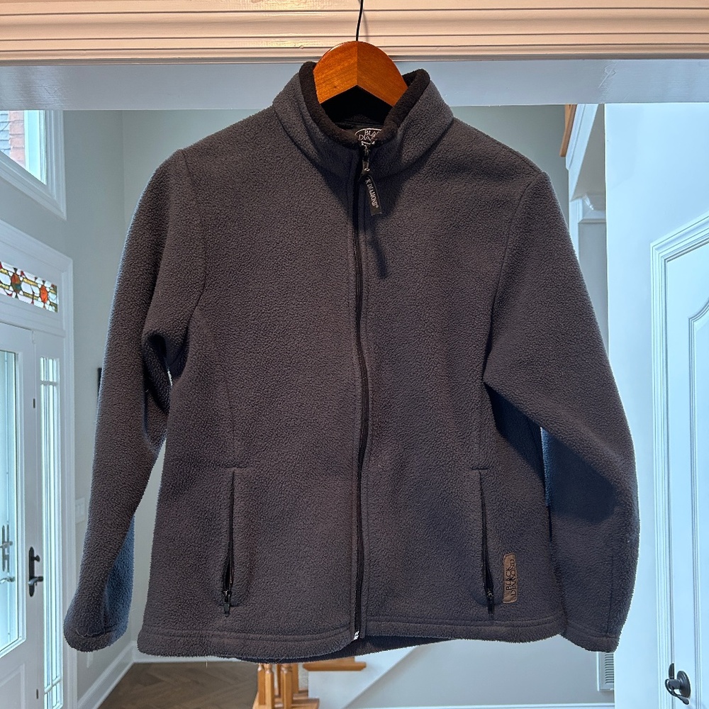 Black Diamond Fleece Jacket - Sz. MD